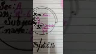 computer front page design idea #foryou #frontpage