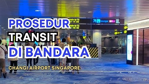 CARA TRANSIT DI SINGAPURA || CHANGI AIRPORT SINGAPORE