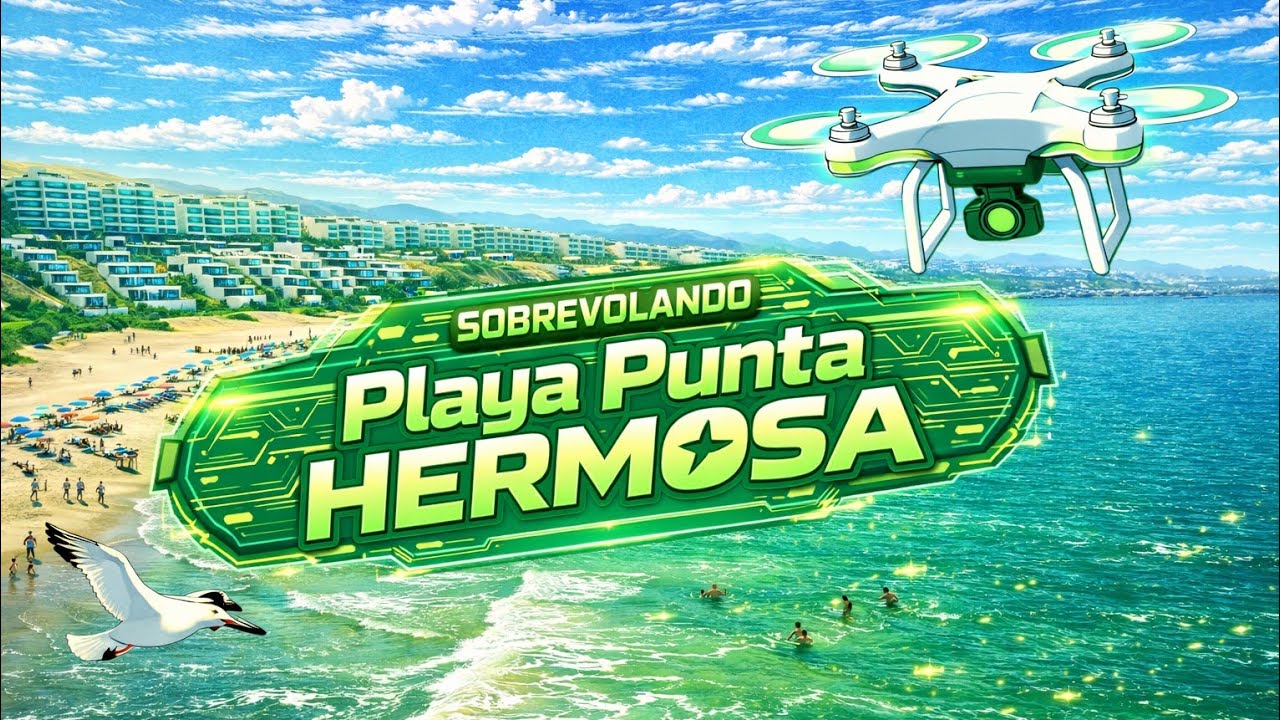 Vuelo de práctica #6 Playa Punta Hermosa