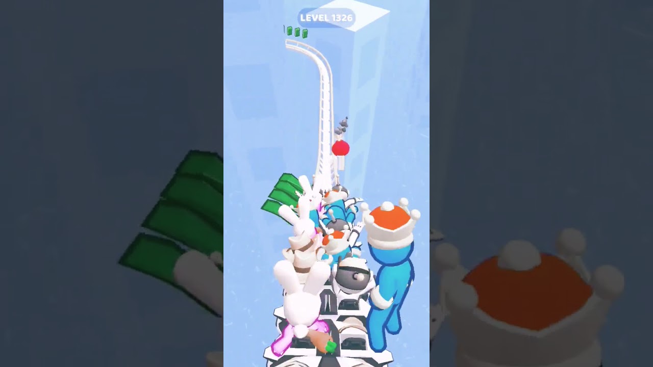 Runner Coaster 🙋🧓#shorts  #shortsvideo #androidgame