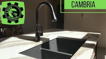 Cambria Engineered Quartz Countertop Install in New Home