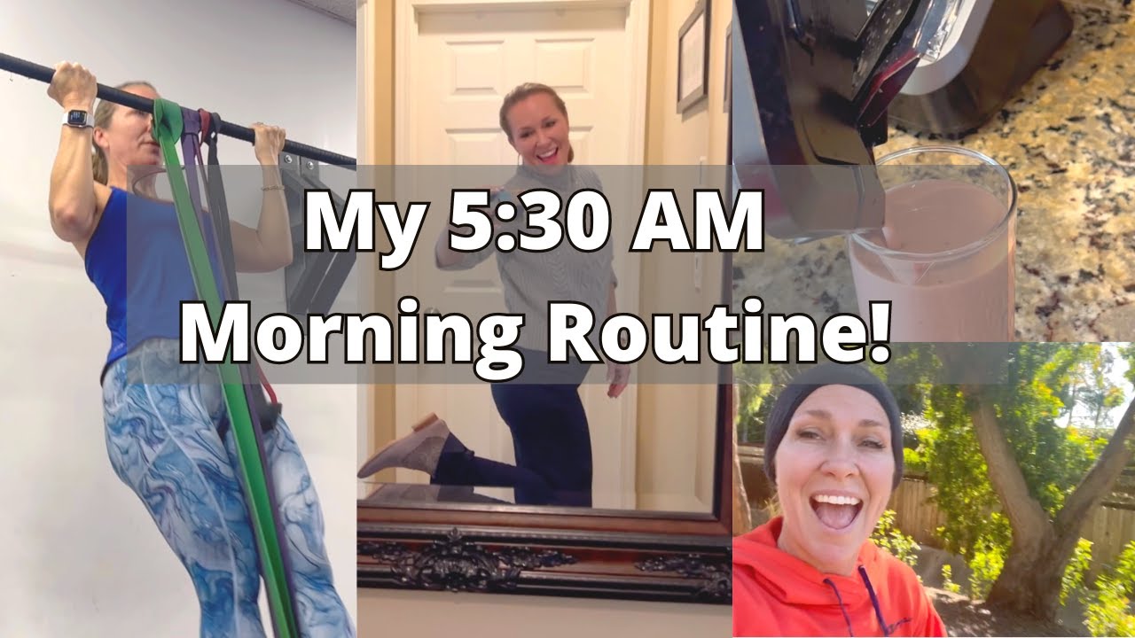 My 5:30 AM Morning Routine for a Productive Day! - YouTube