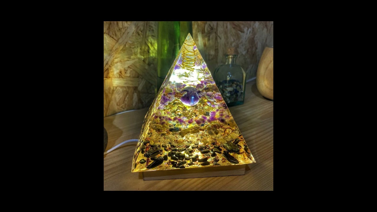 Les étapes de Création d'une Pyramide Orgonite