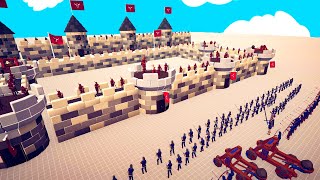 TABS but I add DESTRUCTIBLE BRICK CASTLE Sieges to Totally Accurate Battle Simulator Mods