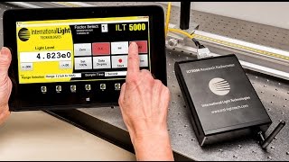 ILT5000 Research Radiometer - The ILT1700 for the 21st Century!