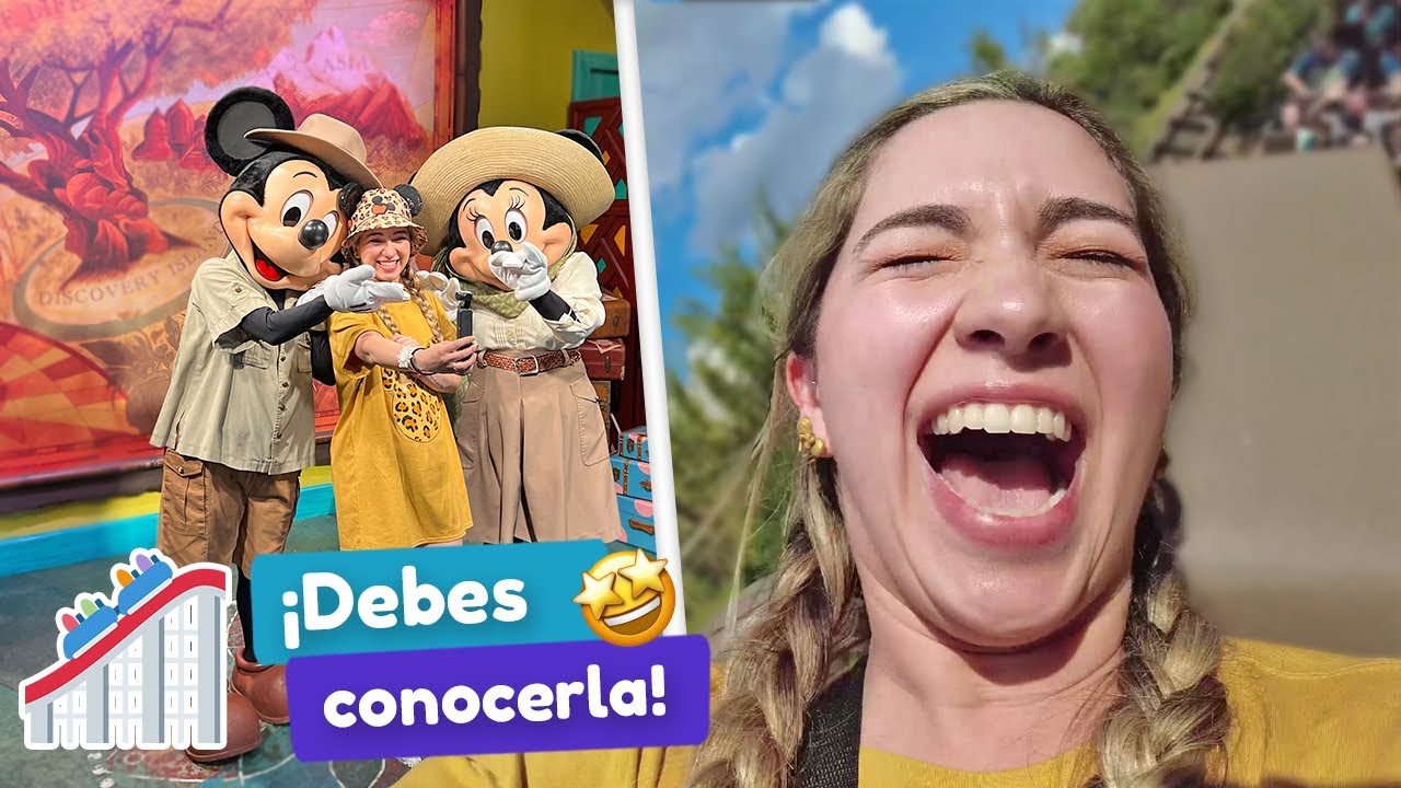 Esta es la MEJOR ATRACCIÓN de DISNEY WORLD!🤩| Lo mejor de Animal Kingdom 🦒