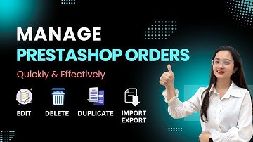 Order Manager: Save Time on Order Management: Edit, Delete, & Export PrestaShop Orders (PH_EN)