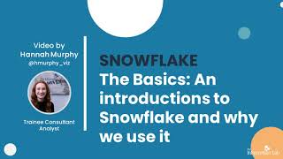 The Basics: An introductions to Snowflake and why we use it Wealth