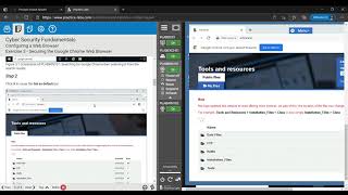 Configuring a Web Browser screenshot 2