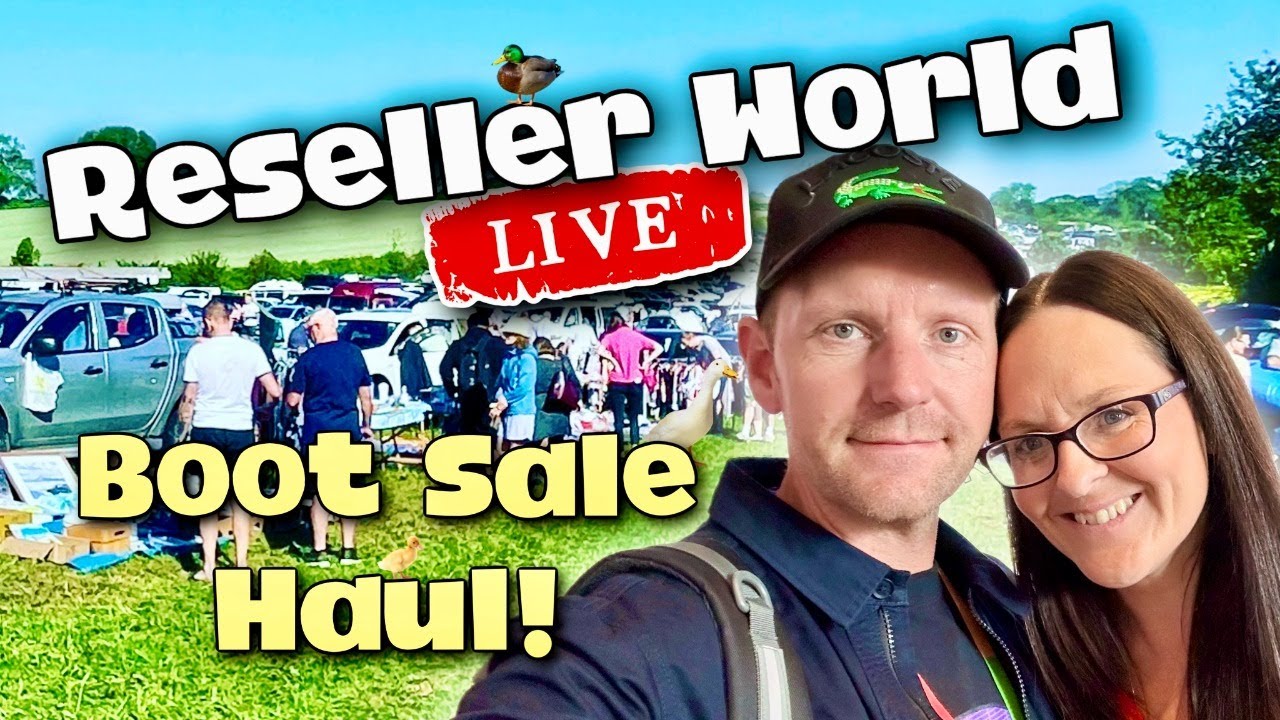Rhyl Car Boot Sale Haul & Reselling Chat! Reseller World LIVE YouTube