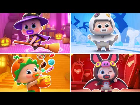 Learn Colors with Halloween Hotel | Halloween Songs for Kids | Nursery Rhyme & Kids Song | BabyBus