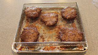 Air Fryer Hamburger Recipe - Best Method
