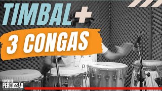 Percussão Timbal E Congas - Uma Tarde De Estudos - Cristiano Pacheco
