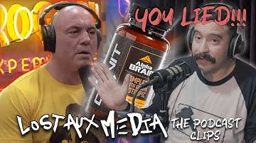 Joe Rogan and the Alpha Brain Lawsuit | Lost Aux Media the Podcast | Clips