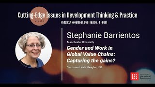 Gender and Work in Global Value Chains: Capturing the gains?