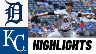 Tarik Skubal Highlights vs Royals | MLB 4/15/22