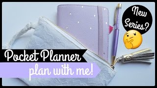 My Newest Obsession! Pocket Planner! | No Edit Series Ep. 1