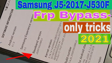Samsung Galaxy J5 2017 Frp Bypass/samsung j530f google account remove/j530f frp bypass