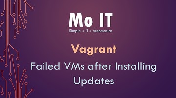 Vagrant   VMs Fail to Start After Installing Updates