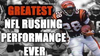 GREATEST NFL RUSHING PERFORMANCE EVER!