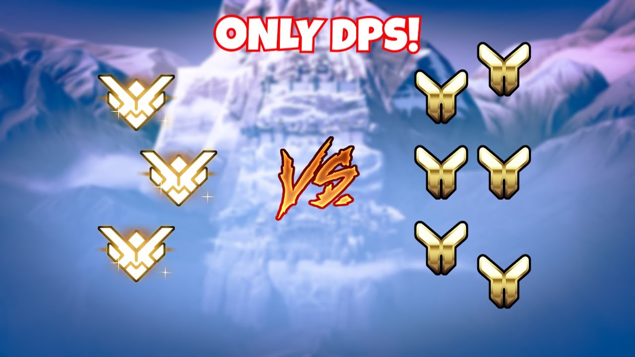 3 GRANDMASTERS (TOP 15) VS 6 GOLD PLAYERS (OFFENSE HEROES ONLY) - Overwatch