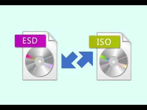 ESD dosyasını ISO formatına çevirelim