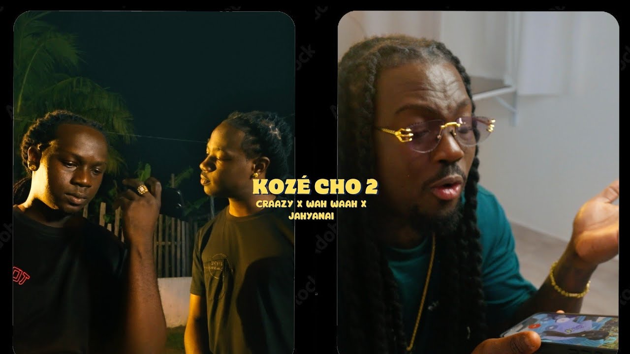 CRAAZY & WAH WAAH X JAHYANAI - KOZÉ CHO 2 ( CLIP OFFICIEL )