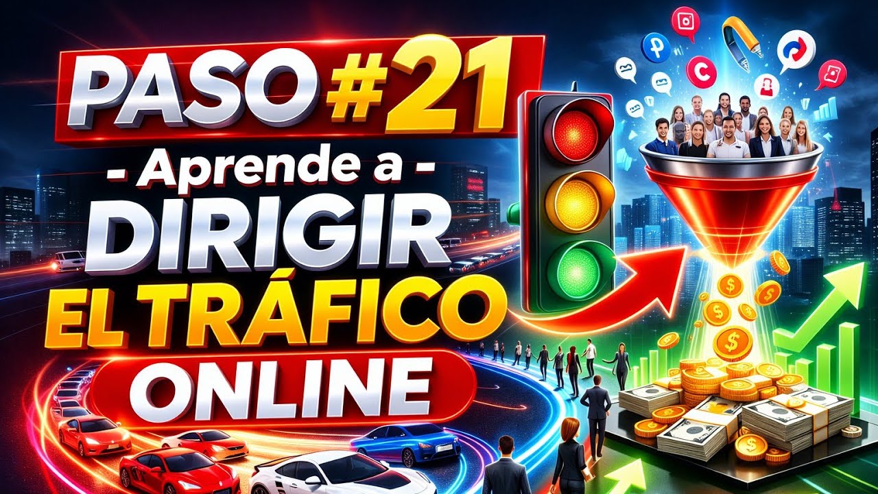 PASO #21 - Aprende a dirigir el TRÁFICO Online