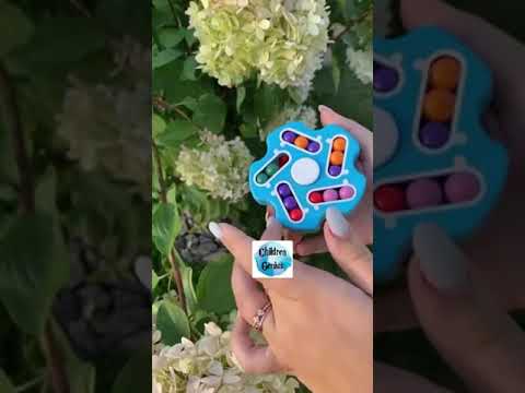 Головоломка IQ BALL спиннер, антистресс, собери цвет