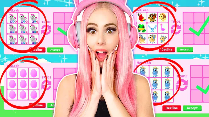 I Accepted EVERY TRADE From SCAMMERS For 24 Hours In Adopt Me