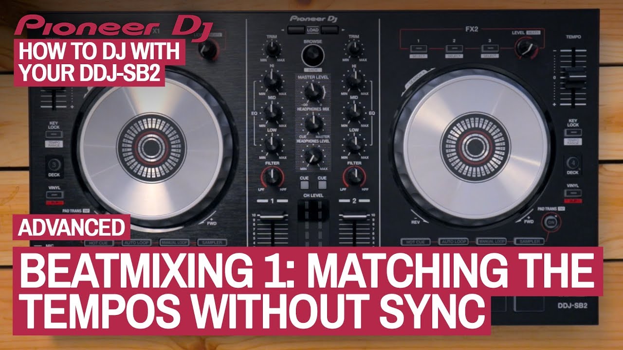 How To Manually Beatmix Without Sync - How To DJ With Your Pioneer