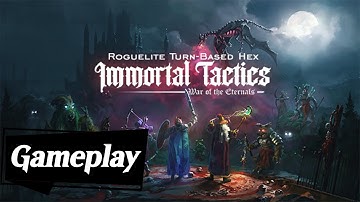 AMAZING Roguelike Turn-Based Hex Strategy RPG - Immortal Tactics War of The Eternals: Gameplay