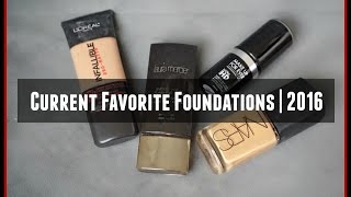 Current Favorite Foundations | 2016