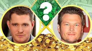WHO’S RICHER? - Michael Buble or Blake Shelton? - Net Worth Revealed! (2017)