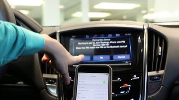 Cadillac Cue System Pairing Demonstration