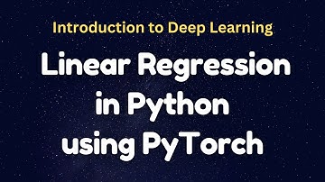 Linear Regression in Python using PyTorch شرح