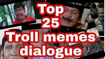 Top 25 Troll memes  Tamil dialogue