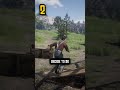 NEVER RUIN THIS FAMILY IN RDR2 ! 😱#Shorts