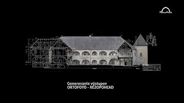 Creating 2D drawings from spatial data (Point Cloud) - cultural heritage