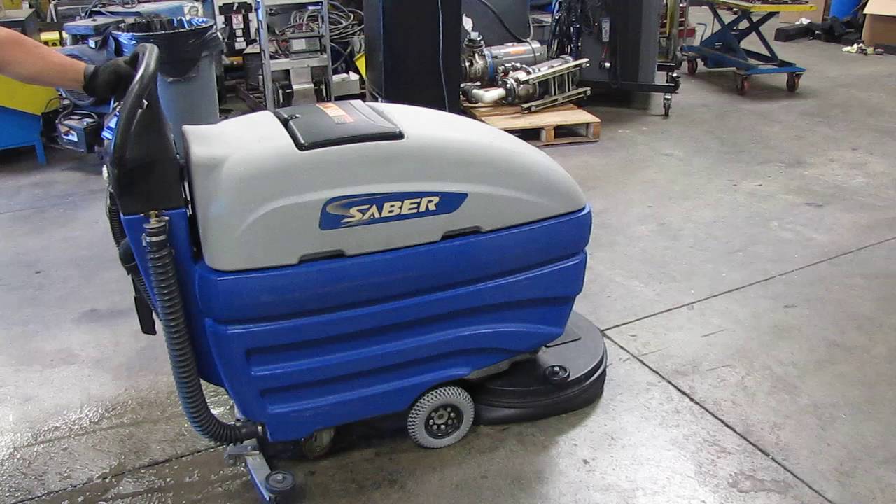 Windsor Saber 20 Walk Behind Electric Floor Scrubber 24v Battery