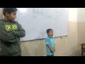 Muhammad Umaid Reciting Holly Quran on presentation Day