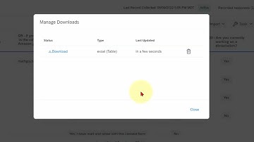 Qualtrics - How to download your data from a survey