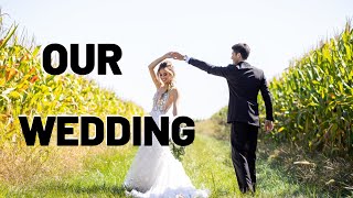 OUR WEDDING VIDEO: High School Sweethearts Get Married After 10 Years | Lucie & Michael