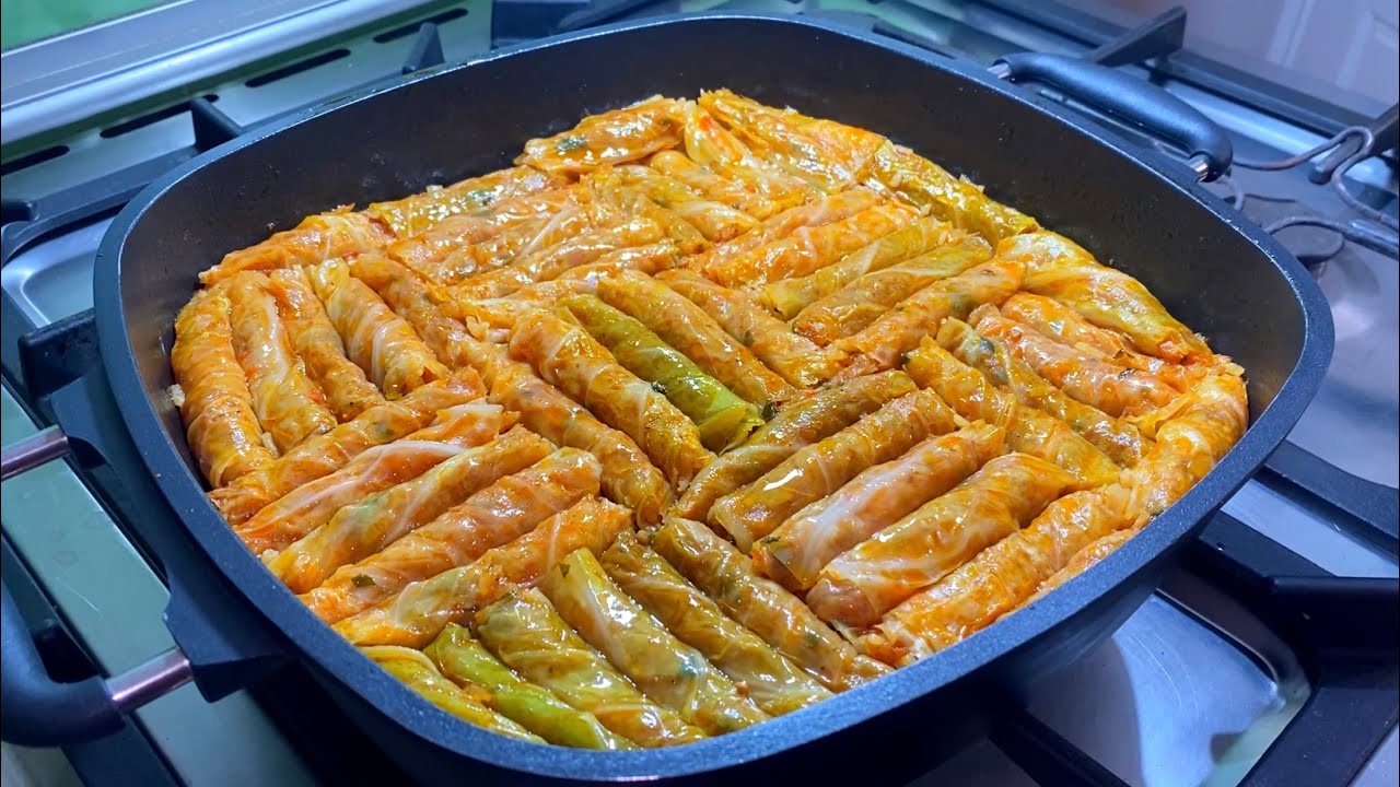 قُولولي واشْ رايكم؟طيبتْ محشي كرمبْ لأول مرة نشالله يعجبكم🤗