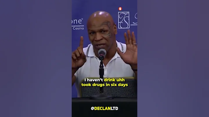 Mike Tyson Lying About Being Sober