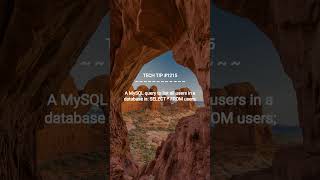 MySQL Query to List All Users :: 2025-10-25 #shorts #TechTips #dotKey