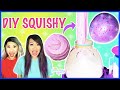 HOW TO MAKE DIY FIDGET STRESS BALL SQUISHY with SLIME!