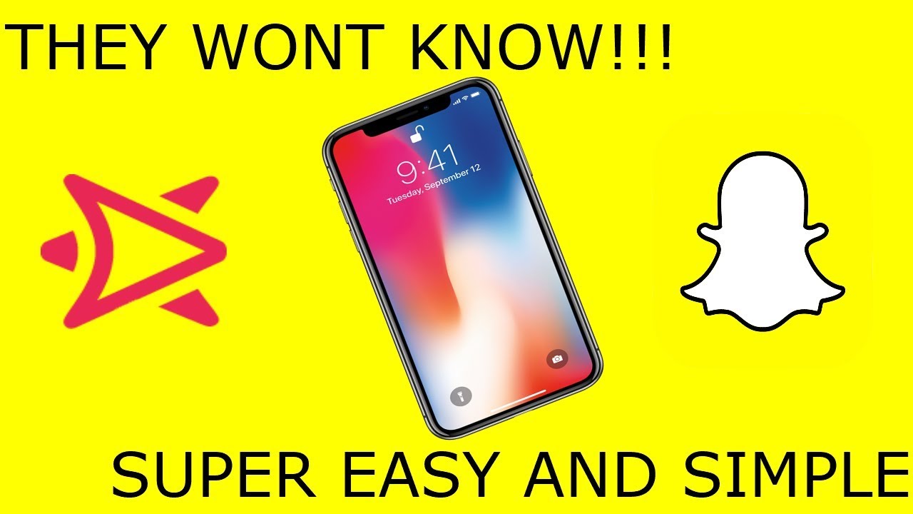 How To Screenshot Someones Snapchats Without Them Knowing You Did Iphone X Xr Xs And Xs Max Youtube