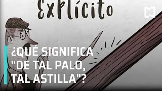 De tal palo, tal astilla - Expreso de la Mañana - thptnganamst.edu.vn