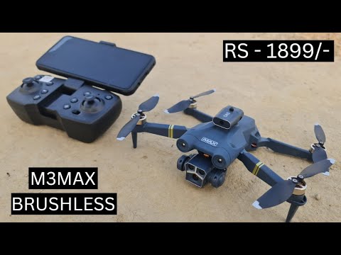 Best Brushless Dual Camera Foldable Drone With Wi-Fi App Control